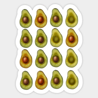 avocado Sticker